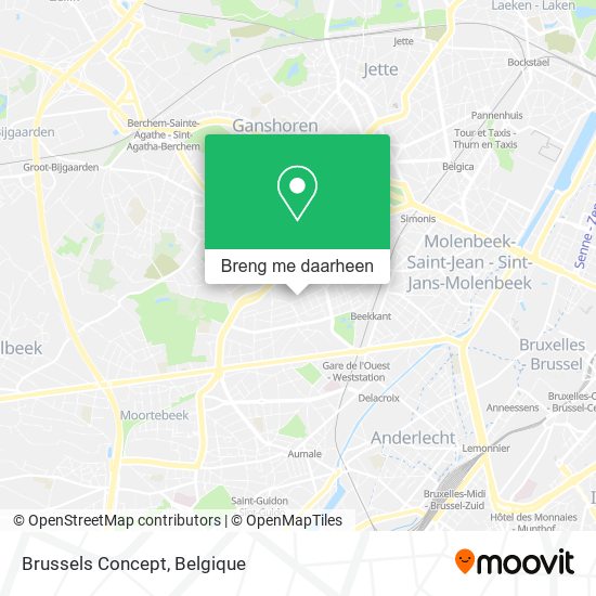 Brussels Concept kaart