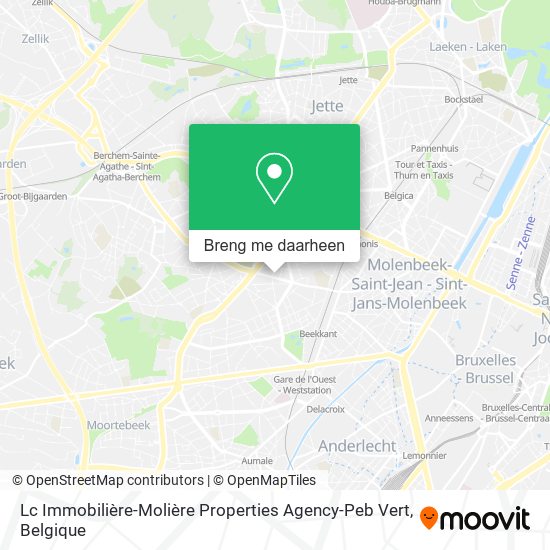 Lc Immobilière-Molière Properties Agency-Peb Vert kaart
