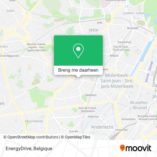 EnergyDrive kaart