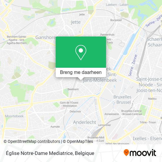 Église Notre-Dame Mediatrice kaart