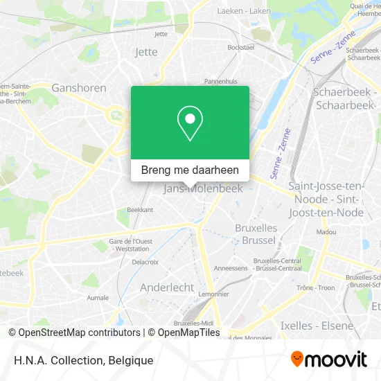 H.N.A. Collection kaart