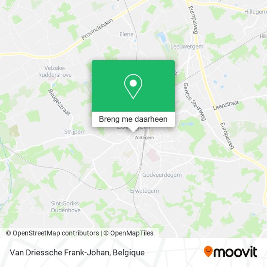 Van Driessche Frank-Johan kaart