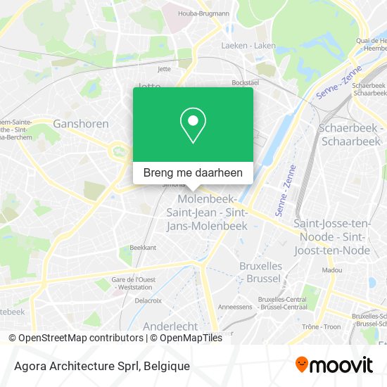 Agora Architecture Sprl kaart