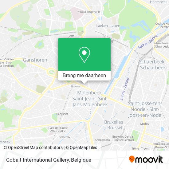 Cobalt International Gallery kaart