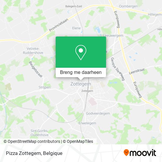 Pizza Zottegem kaart