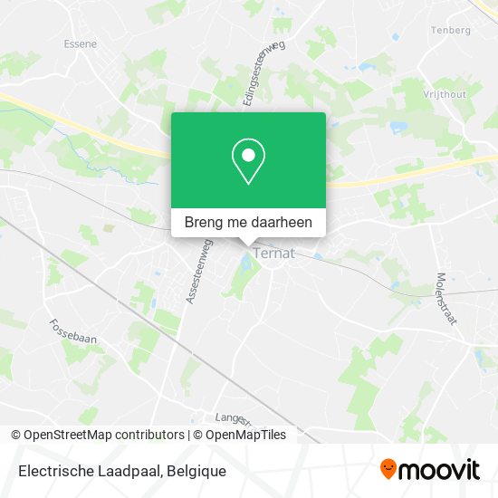 Electrische Laadpaal kaart