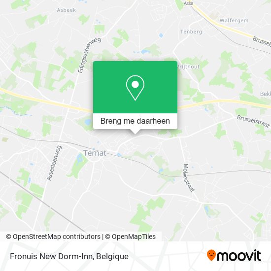 Fronuis New Dorm-Inn kaart