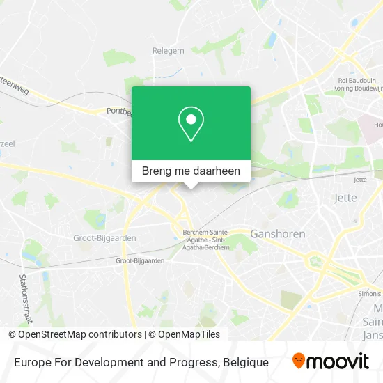 Europe For Development and Progress kaart