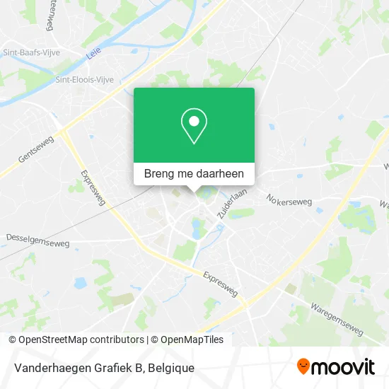 Vanderhaegen Grafiek B kaart
