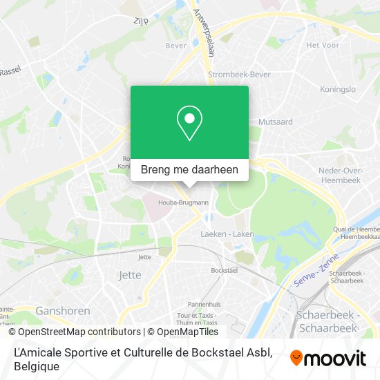 L'Amicale Sportive et Culturelle de Bockstael Asbl kaart