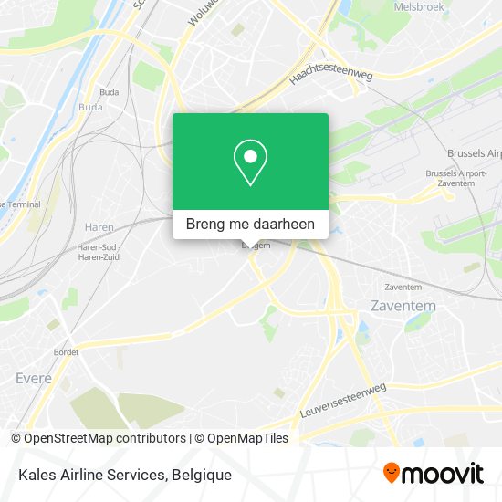 Kales Airline Services kaart