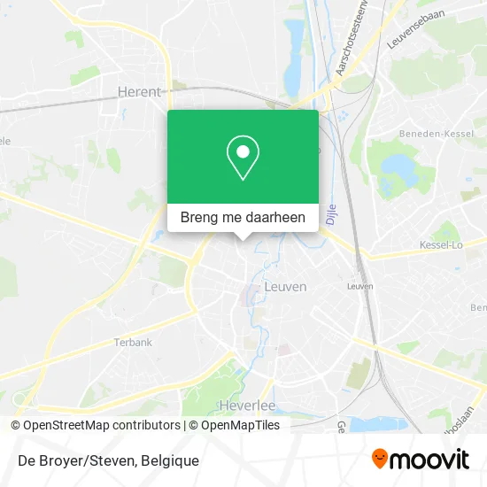 De Broyer/Steven kaart