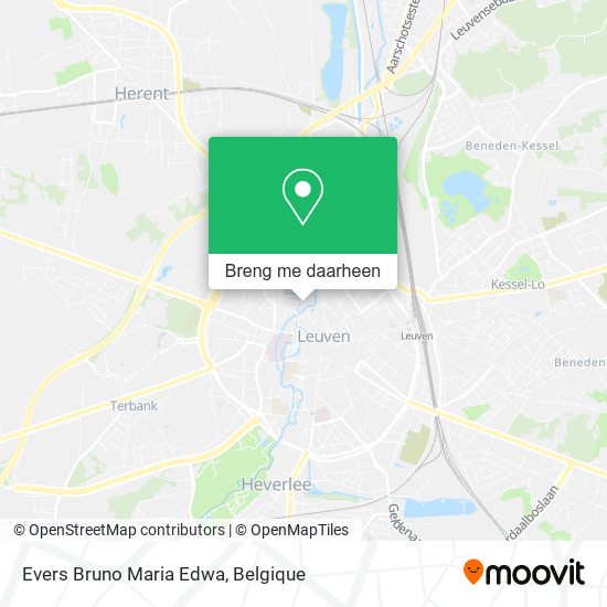 Evers Bruno Maria Edwa kaart