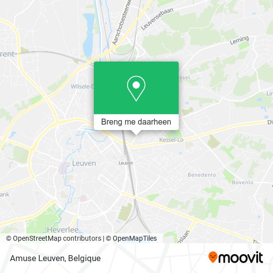 Amuse Leuven kaart