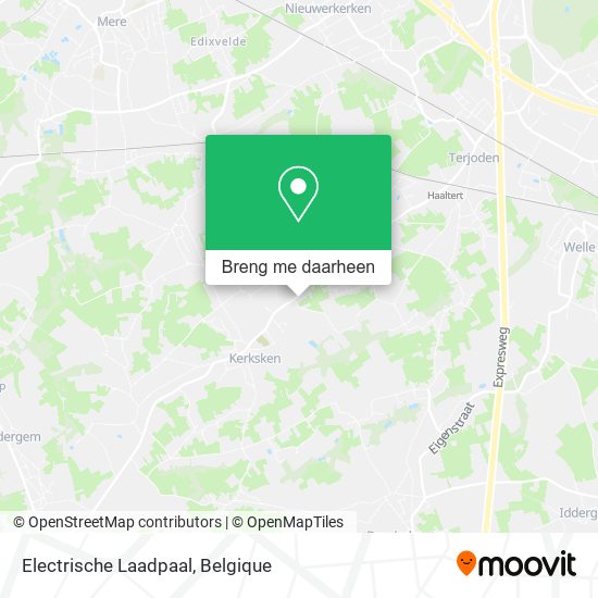 Electrische Laadpaal kaart