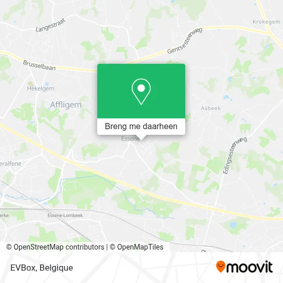 EVBox kaart