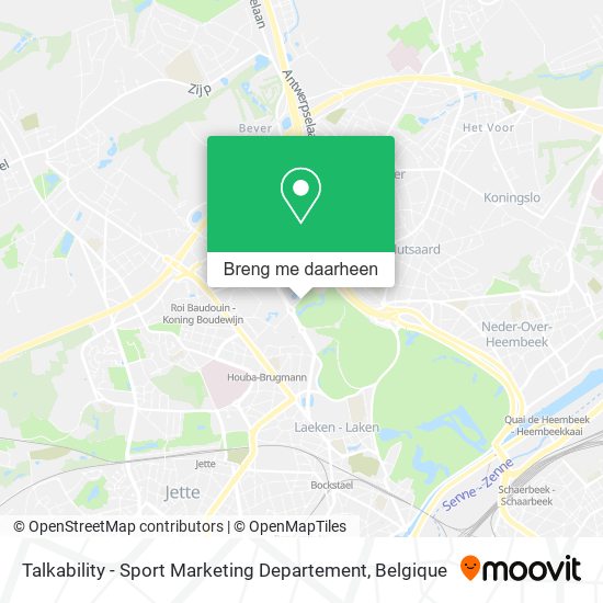 Talkability - Sport Marketing Departement kaart
