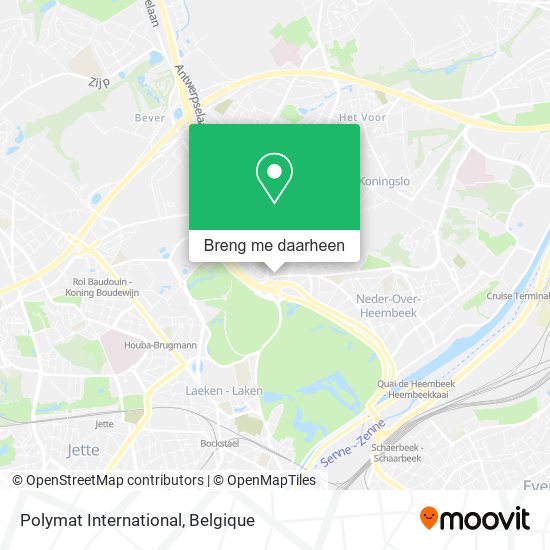 Polymat International kaart