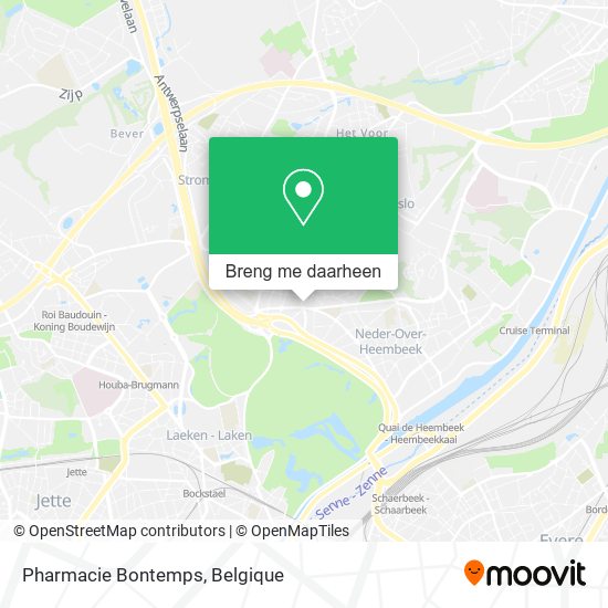 Pharmacie Bontemps kaart