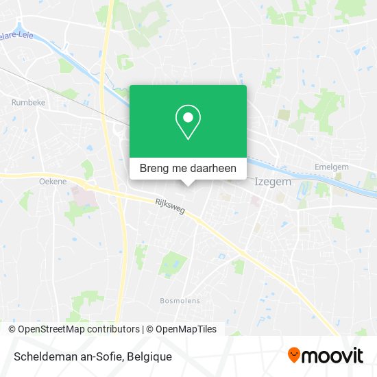 Scheldeman an-Sofie kaart