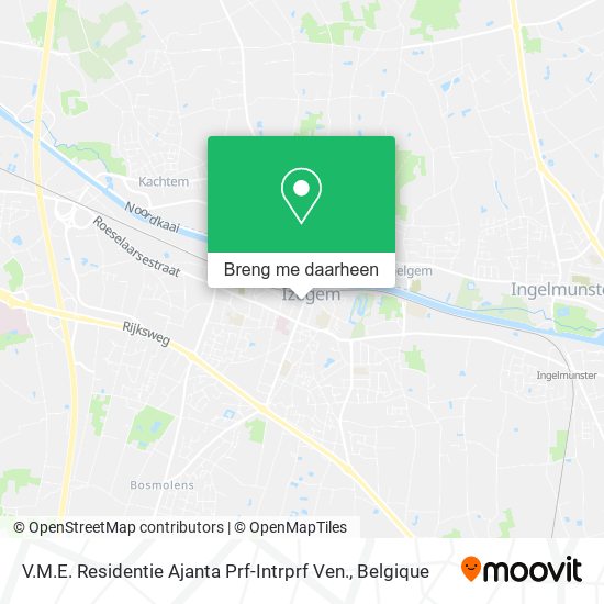 V.M.E. Residentie Ajanta Prf-Intrprf Ven. kaart
