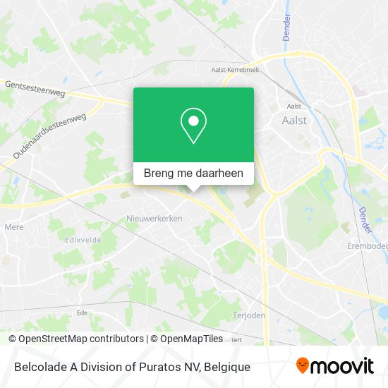 Belcolade A Division of Puratos NV kaart