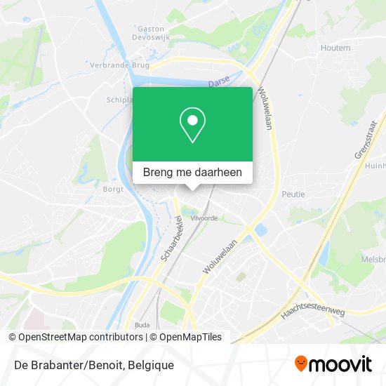 De Brabanter/Benoit kaart
