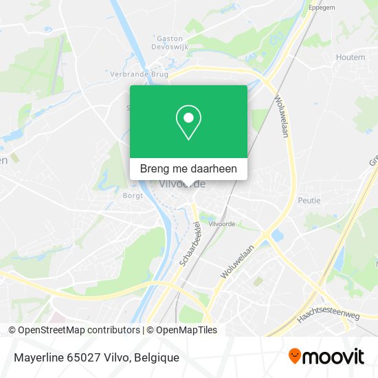 Mayerline 65027 Vilvo kaart