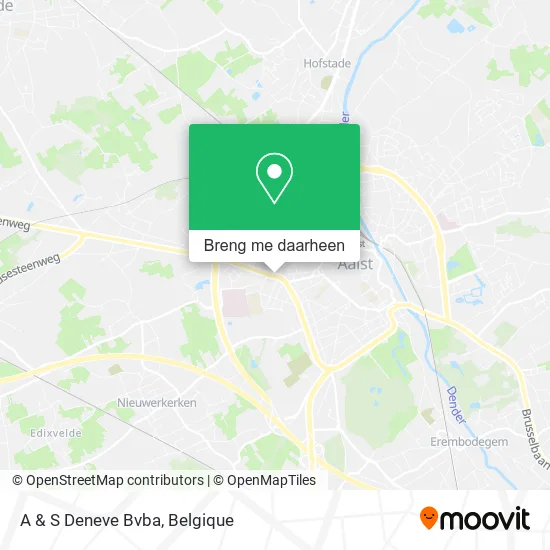 A & S Deneve Bvba kaart