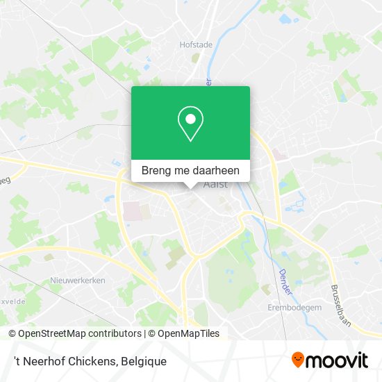 't Neerhof Chickens kaart
