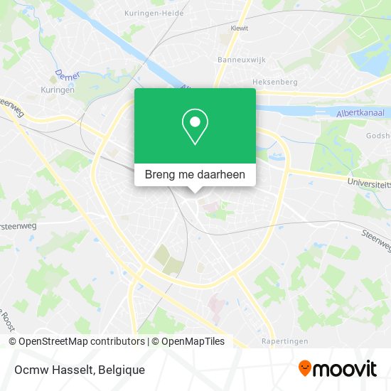 Ocmw Hasselt kaart