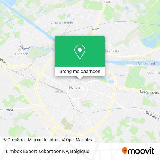 Limbex Expertisekantoor NV kaart