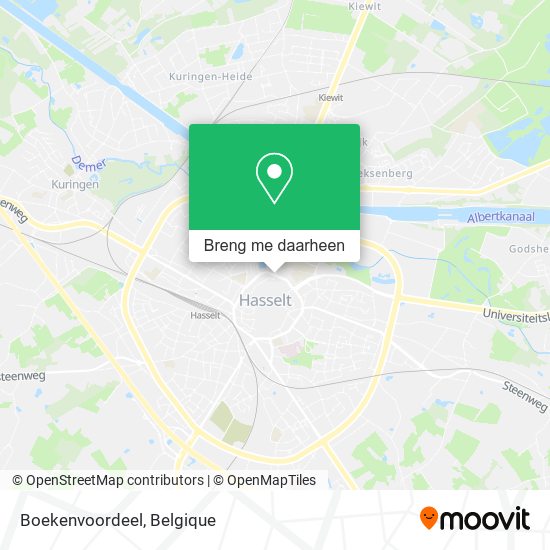 Boekenvoordeel kaart