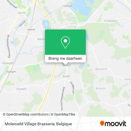 Molenveld Village Brasserie kaart