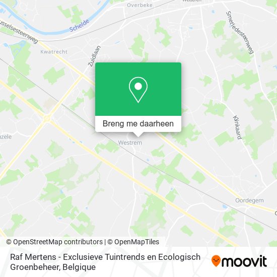 Raf Mertens - Exclusieve Tuintrends en Ecologisch Groenbeheer kaart