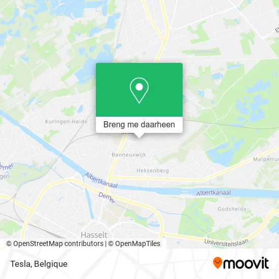 Tesla kaart