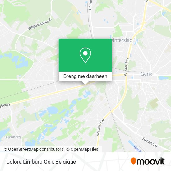 Colora Limburg Gen kaart
