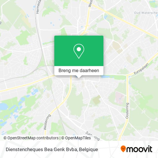 Dienstencheques Bea Genk Bvba kaart