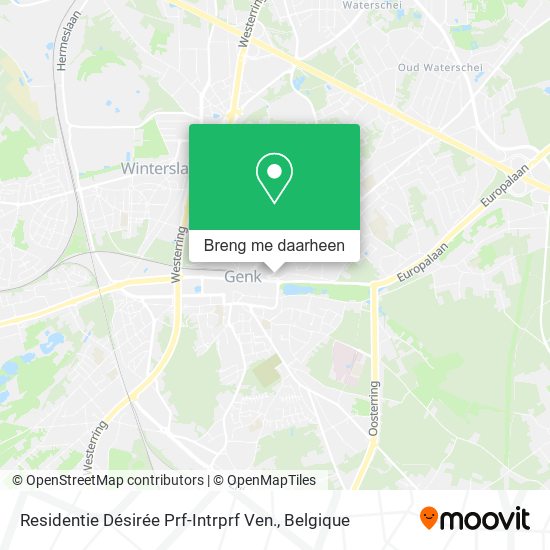 Residentie Désirée Prf-Intrprf Ven. kaart