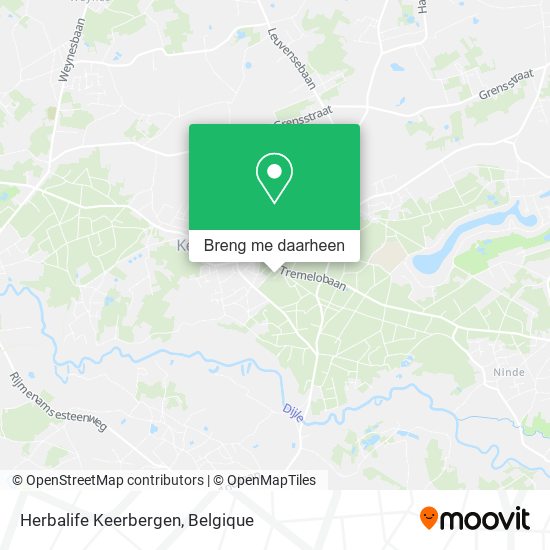 Herbalife Keerbergen kaart
