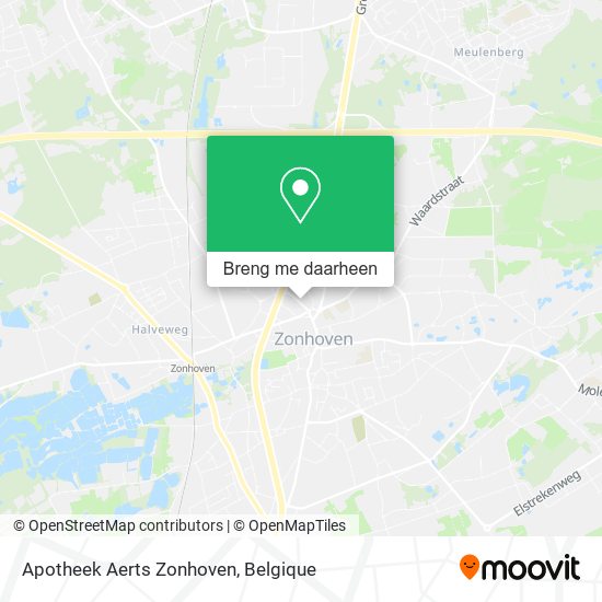 Apotheek Aerts Zonhoven kaart