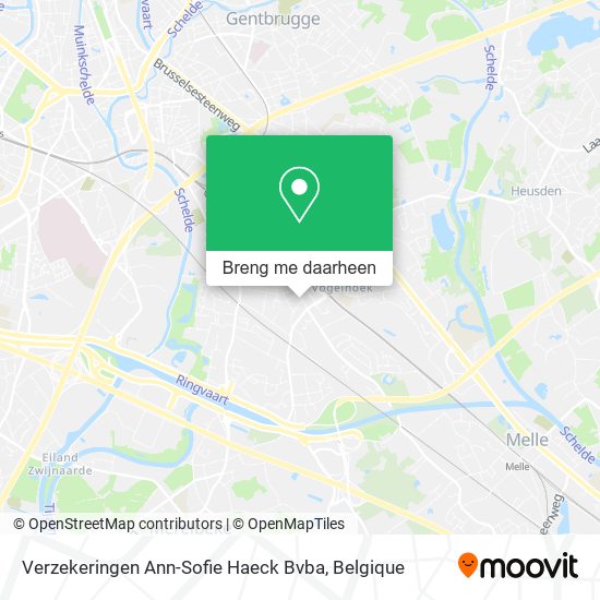 Verzekeringen Ann-Sofie Haeck Bvba kaart