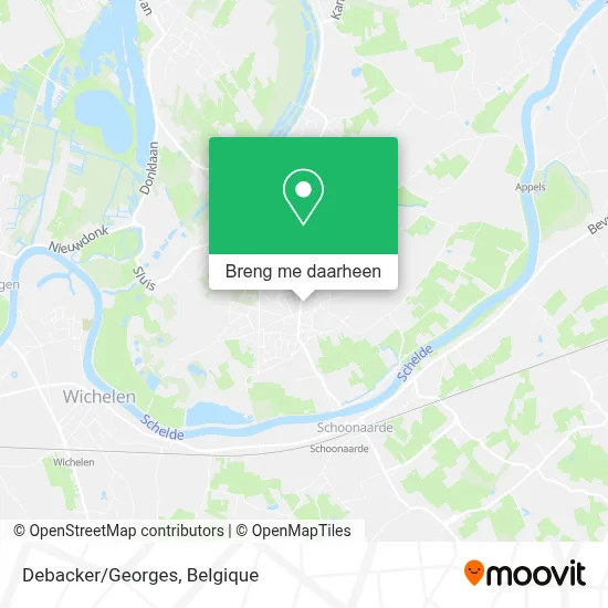 Debacker/Georges kaart