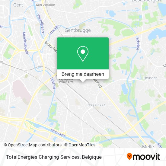 TotalEnergies Charging Services kaart