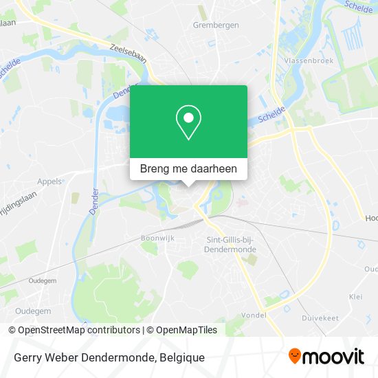 Gerry Weber Dendermonde kaart