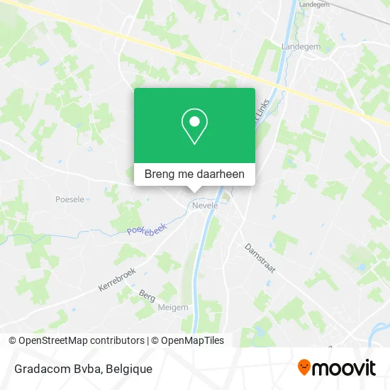 Gradacom Bvba kaart