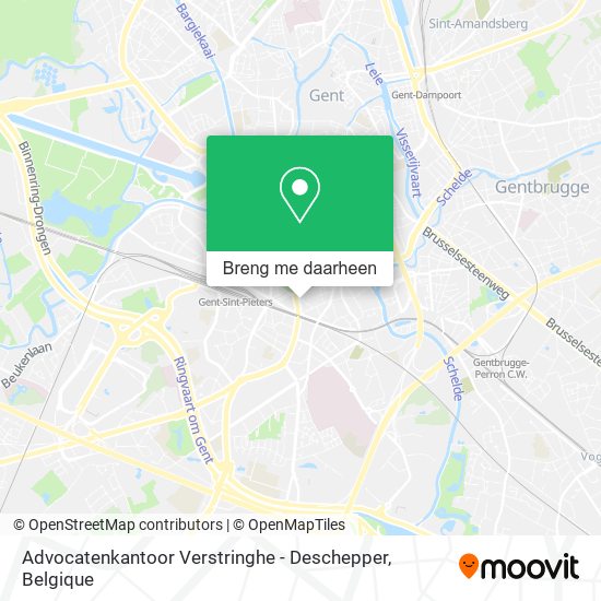 Advocatenkantoor Verstringhe - Deschepper kaart