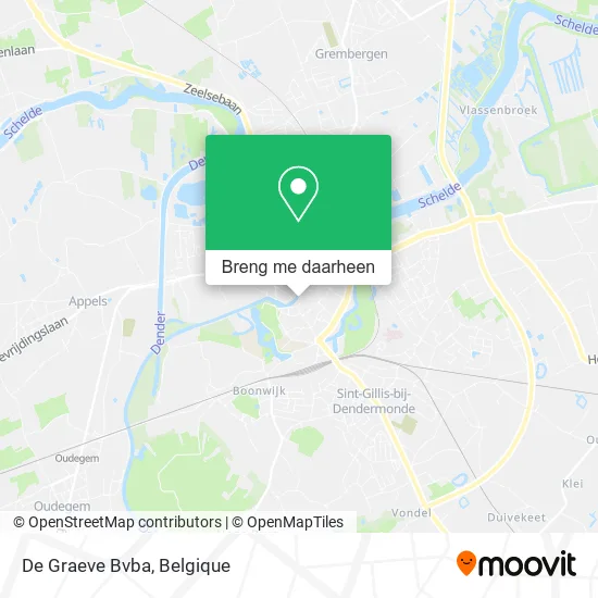 De Graeve Bvba kaart