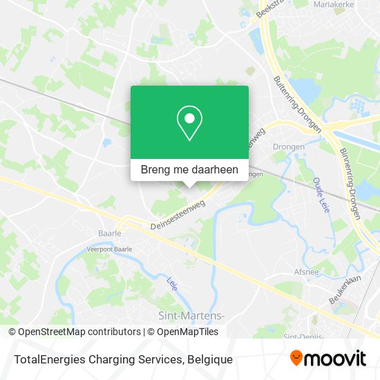 TotalEnergies Charging Services kaart