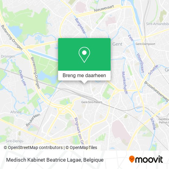 Medisch Kabinet Beatrice Lagae kaart